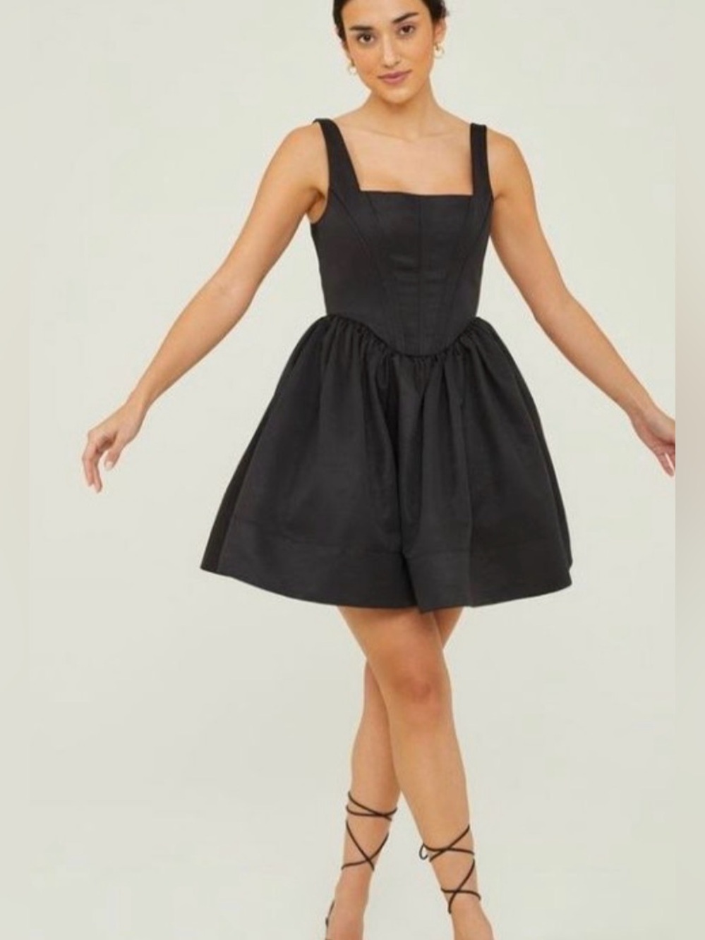 Altar’d State Black Corset Mini Dress – NWT – Size Medium